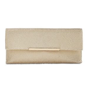 INC Hether Shiny Mesh Clutch